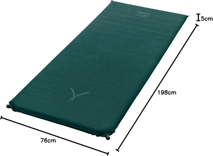 Grand Canyon Hancock 5.0 XW - Selbstaufblasende Isomatte, Camping-Matte - 198x76x5cm Botanical Garde