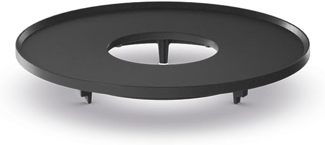 höfats - MOON 45 Plancha - durchgehende Grillplatte aus emailliertem Gusseisen - optimale Wärmespeic