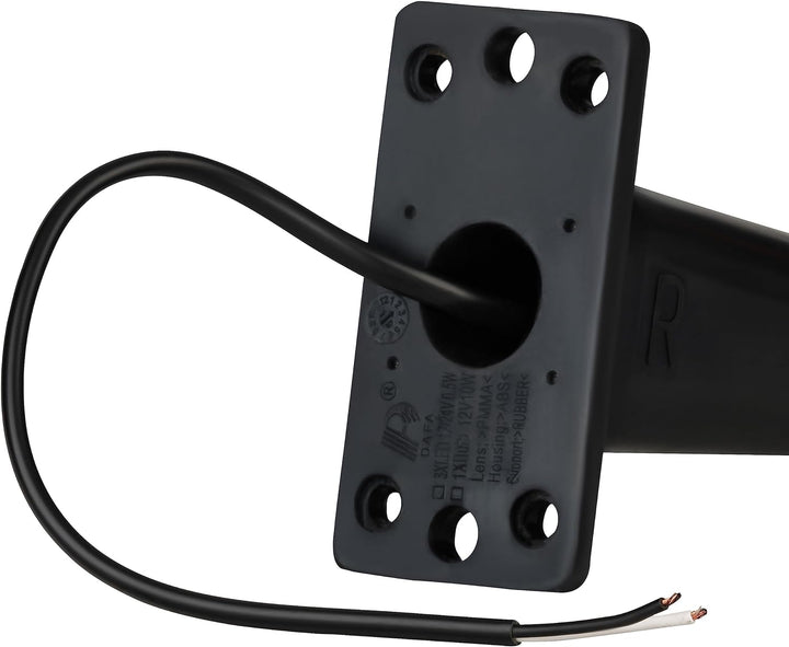 2x LED Positionsleuchte Links + Rechts Set Rot Weiss 12-24 Volt E4-Prüfzeichen IP67 Schutzklasse mit