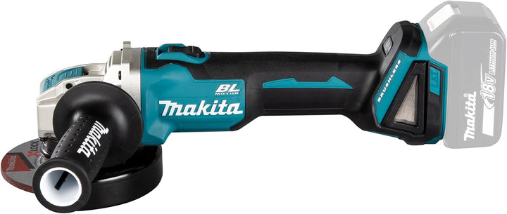 Makita DGA521ZX1 Akku-Winkelschleifer 18V mit Schiebeschalter (ohne Akku, ohne Ladegerät)