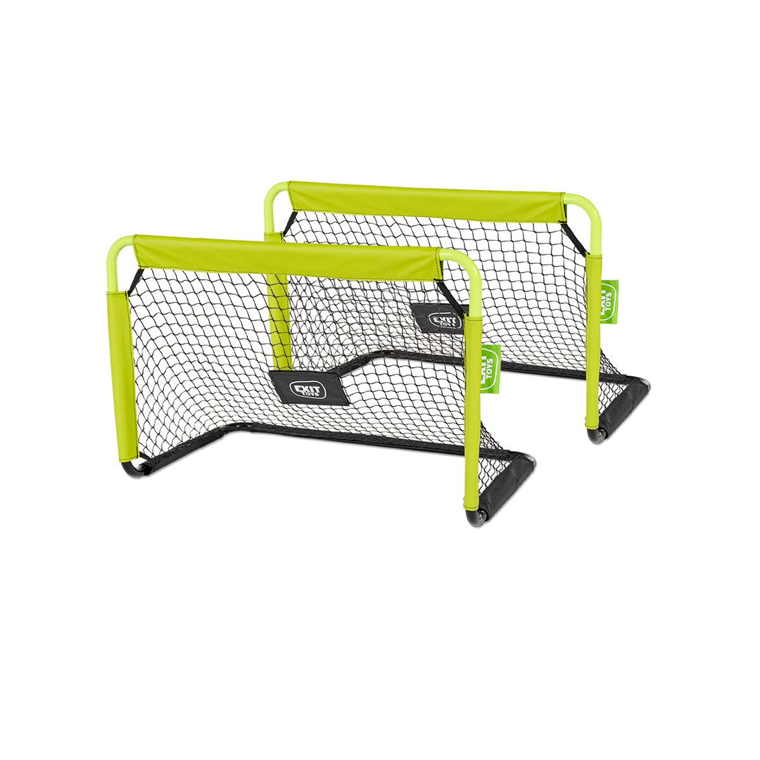 EXIT Tempo Mini-Fussballtor 90x60cm (Set von 2)