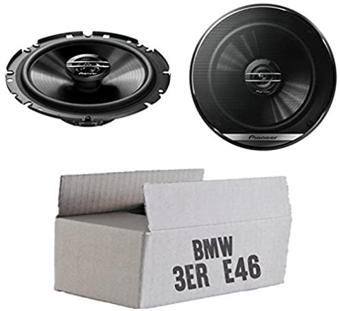 BMW 3er E46 - Lautsprecher Boxen Pioneer TS-G1720F - 16,5cm 2-Wege Koax Koaxiallautsprecher Auto Ein