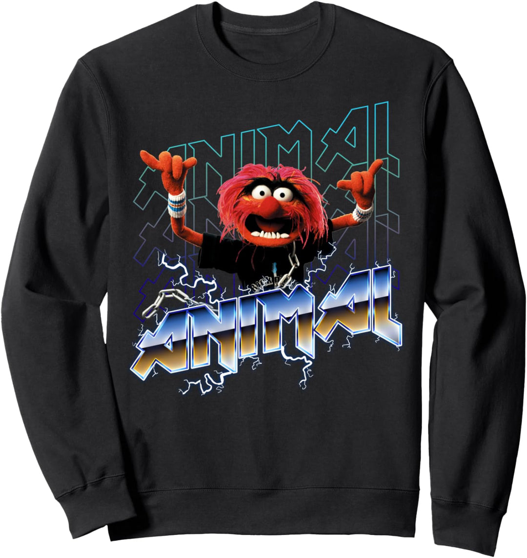 Disney The Muppets Animal Rock Portrait Sweatshirt