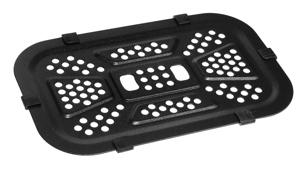 Gitter rechts kompatibel mit/Ersatzteil für Tefal SS-9100056098 Dual Easy Fry XXL Heissluftfritteuse