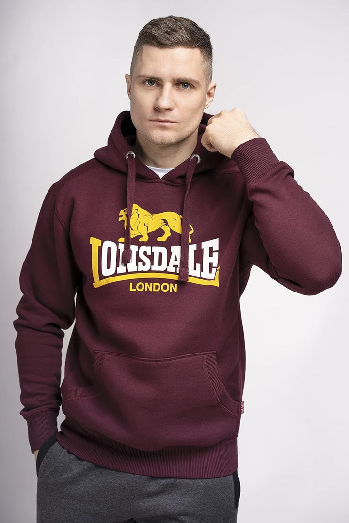 Lonsdale Herren Sleeve Hooded Sweatshirt L