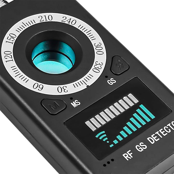 POFET Abhörgerät-Detektor GPS-Detektor Versteckter Kamera-Detektor RF-Detektor für Anti-Tracking Ant