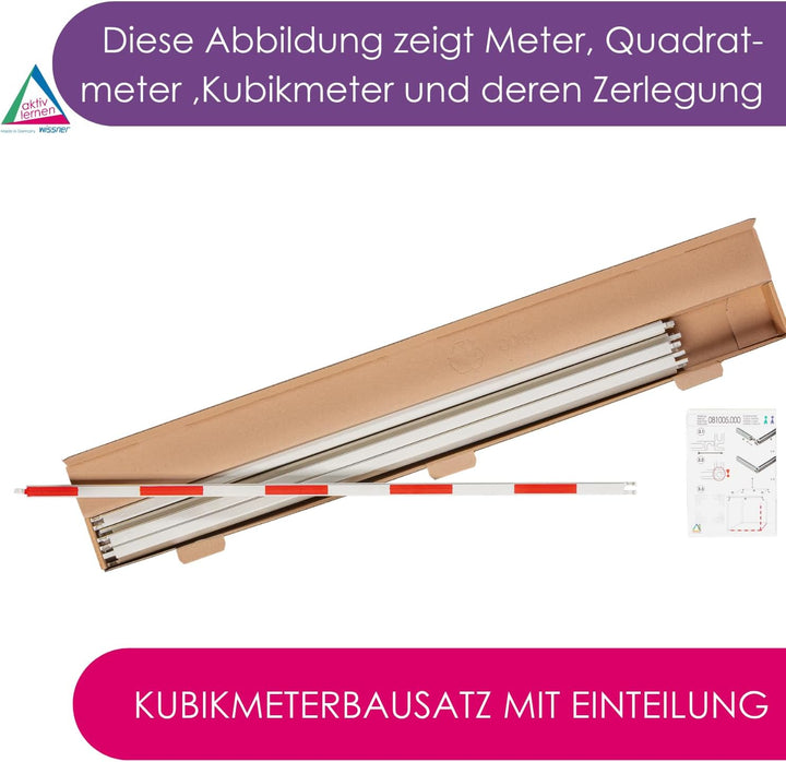 WISSNER® RE-Plastic Kubikmeterbausatz mit Einteilung – Schule