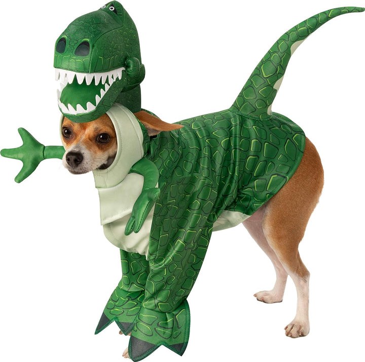 Rubie's Disney Toy Story Haustier-Kostüm, Rex, Grösse XL XL (Neck: 20", Girth: 27", Back: 28") Rex,