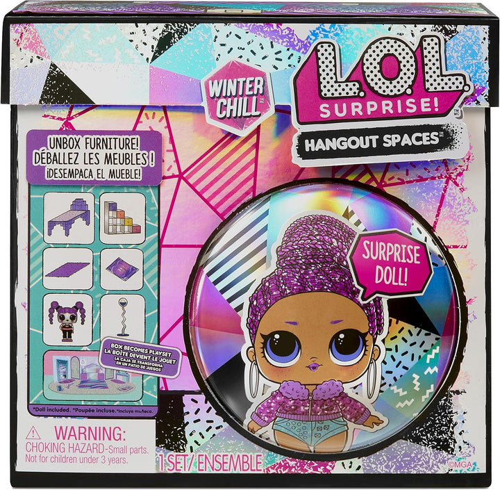 L.O.L. Surprise! Winter Chill Hangout Spaces Möbelset - Bling Queen - Mit 10+ Überraschungen inkl. P