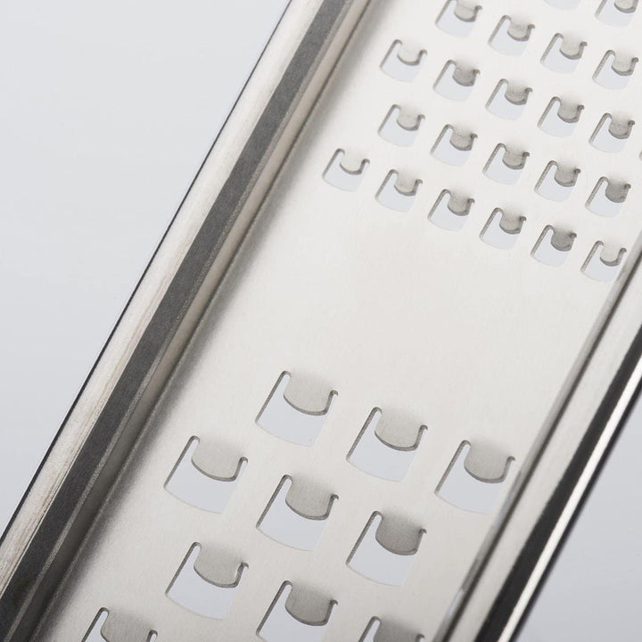 Westmark Kombireibe, Fein/Mittel, Rostfreier Edelstahl/Kunststoff, Technicus-Pro, Silber/Schwarz, 14