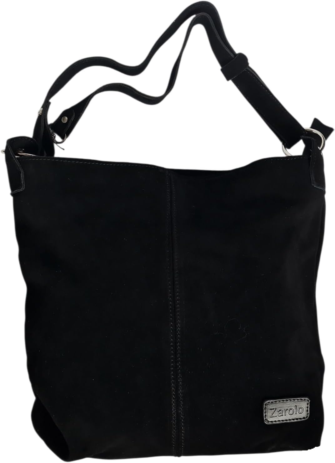 zarolo Damen Handtasche, Umhängetasche,Beuteltasche Shopper, Leder Schultertasche, Hobo Bag, echtes