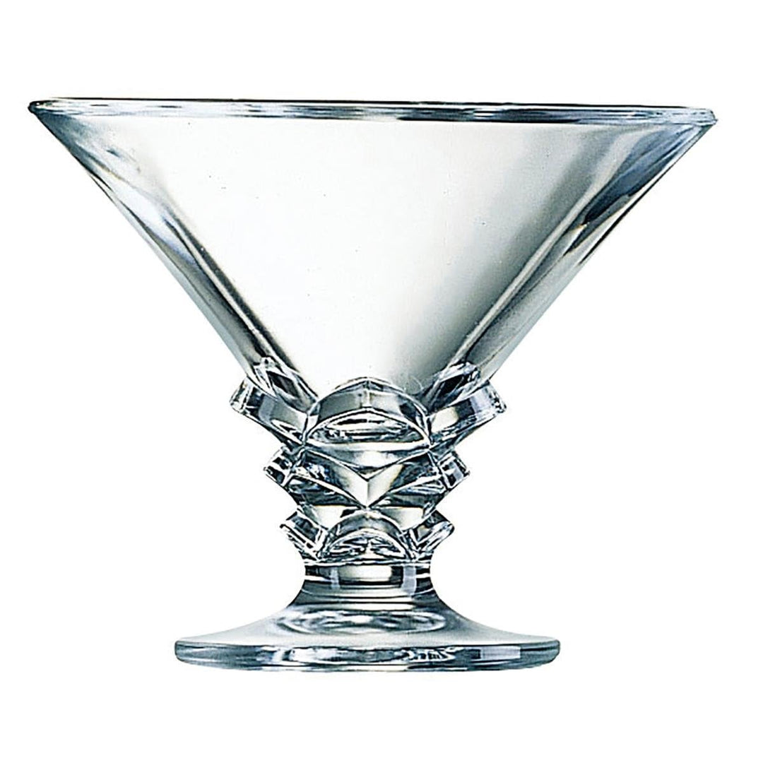 Arcoroc ARC 58010 Palmier Eisbecher, Eisschale, 210ml, Glas, transparent, 6 Stück