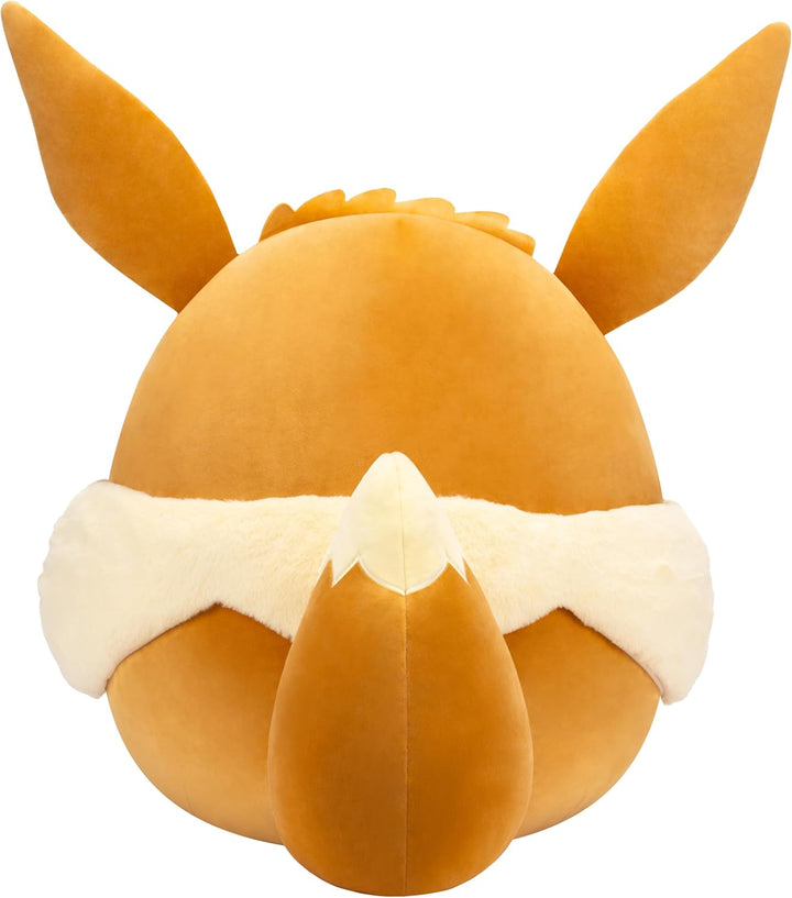 Squishmallows Pokémon x SQPK00095 - Evoli 50 cm, offizielles Pokémon, superweiches Kuscheltier