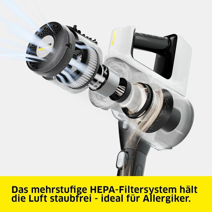 KÄRCHER Akku-Staubsauger VCS 3 Nano Flex, Motor: 300 Watt, Laufzeit: bis zu 50 min., leise, Saugrohr