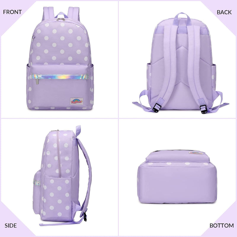 mygreen Mädchen Schultasche Teenager Schulrucksack Jugendliche Rucksack Schule Daypacks Kinder Gross