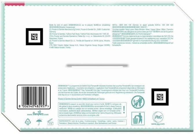 PAMPERS Premium Protection Taille 4 - 80 Couches