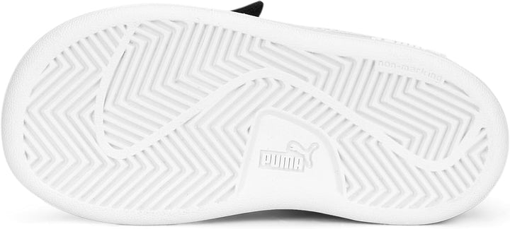 PUMA Unisex Baby Smash 3.0 L V Inf Sneaker 20 EU Puma Black Puma White, 20 EU Puma Black Puma White