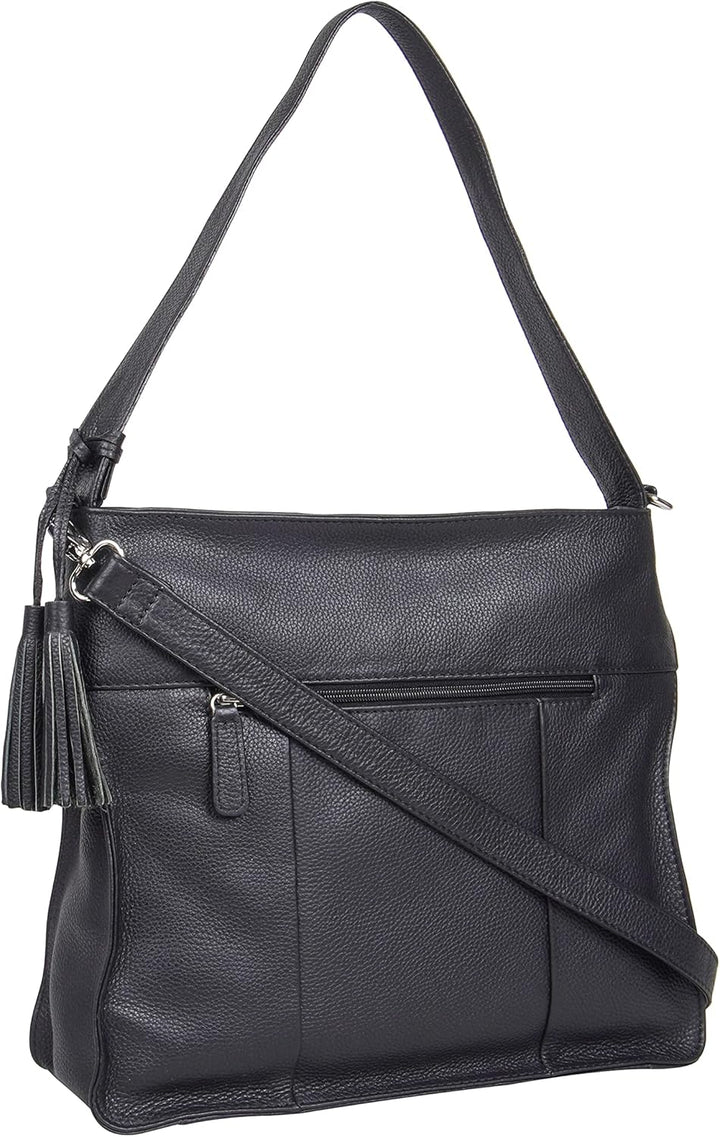 Gerry Weber - Damen Hobo Cadiz 32,00X28,00X11,00 CM Schwarz, 32,00X28,00X11,00 CM Schwarz