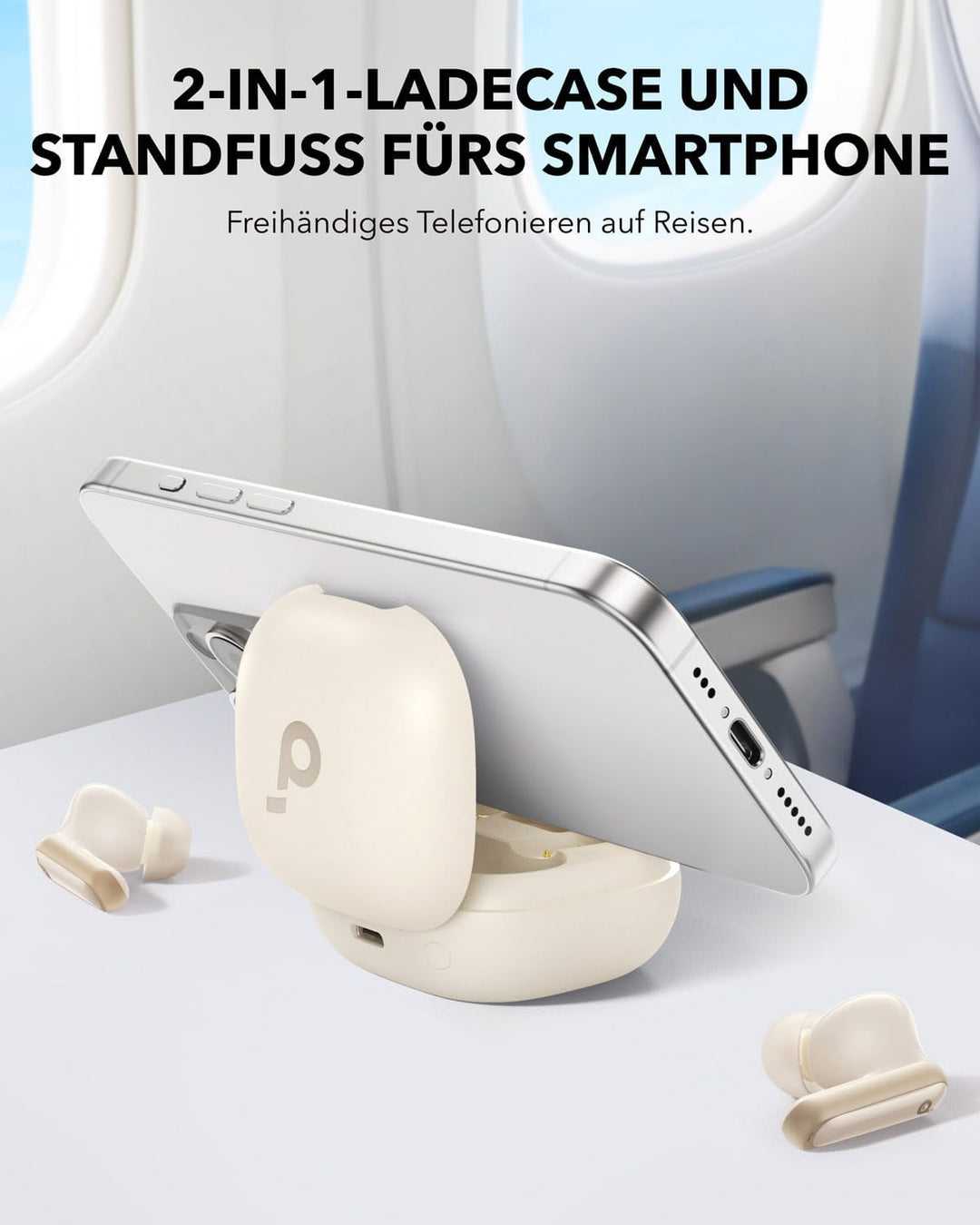 soundcore P40i by Anker, Wireless Earbuds mit Noise Cancelling, Adaptive Geräuschunterdrückung, Bass