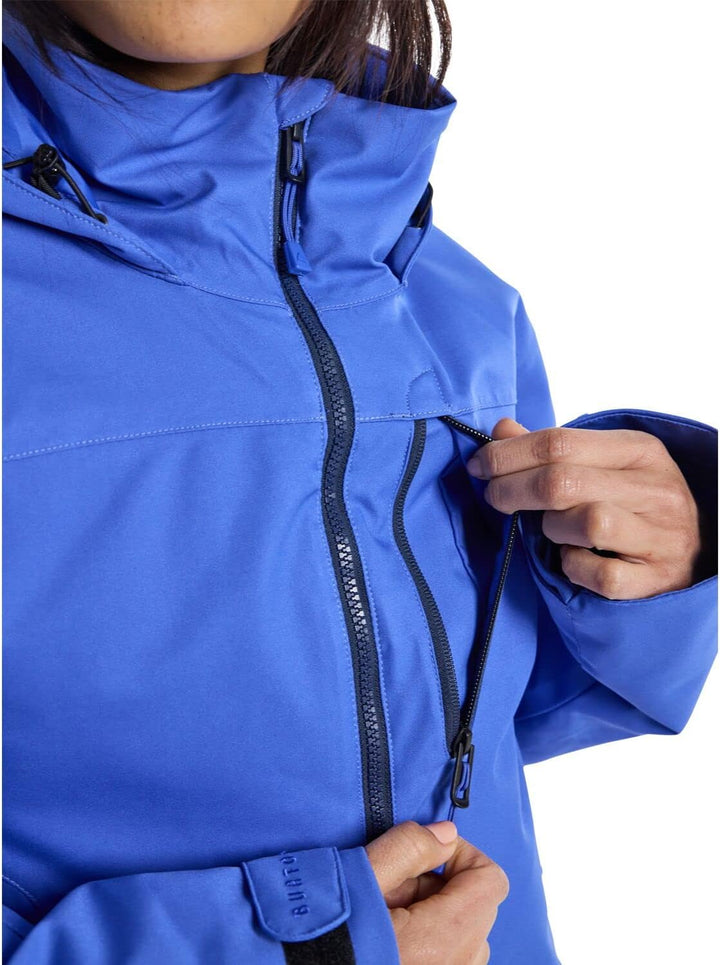 Burton Damen Lelah Snowboard JackegrünXS S Amparo Blue, S Amparo Blue