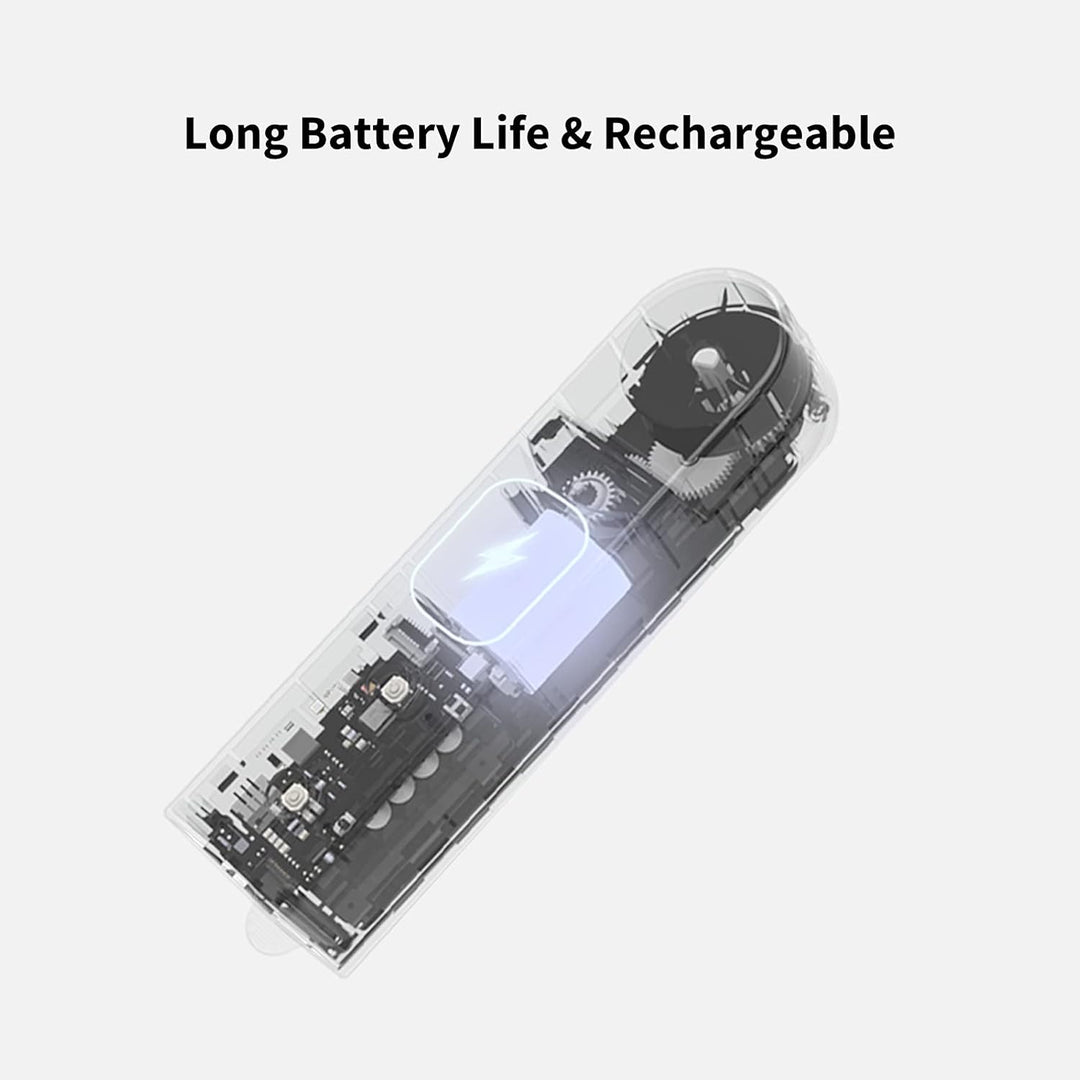 Aqara Rollladenmotor E1, Erfordert Zigbee AQARA HUB, mit Zeitplan und Sprachsteuerung, Wiederaufladb