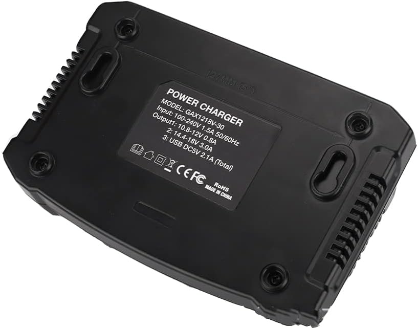 Dual Port Ladegerät für Bosch 10.8-18V Lithiumbatterien BAT411 BAT411A BAT412A BAT610G 2607336013 16