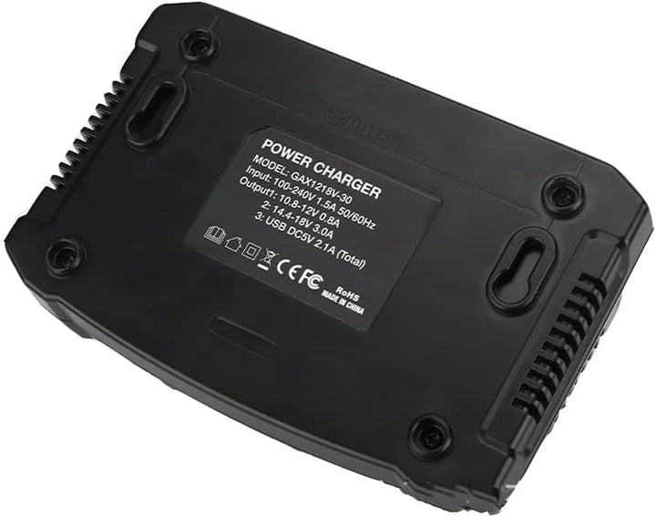 Dual Port Ladegerät für Bosch 10.8-18V Lithiumbatterien BAT411 BAT411A BAT412A BAT610G 2607336013 16