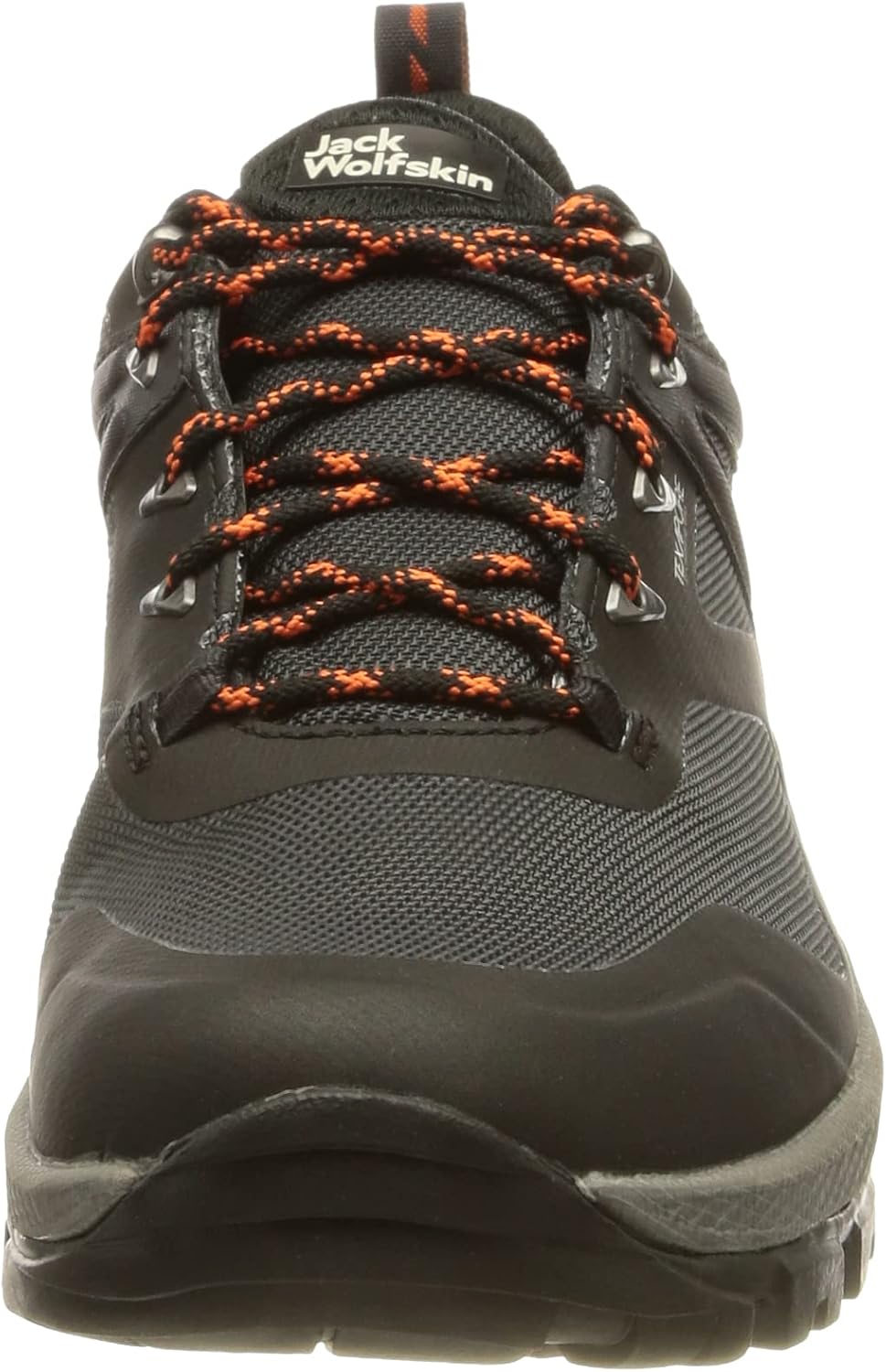 Jack Wolfskin Herren Rebellion Guide Texapore Low MWalking-Schuh 42 EU Black Orange, 42 EU Black Ora