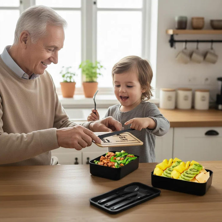 Johiux Geschenk für Opa,Geschenk zum Vatertag für Opa,Brotdose Geschenke Geburtstagsgeschenk Bester