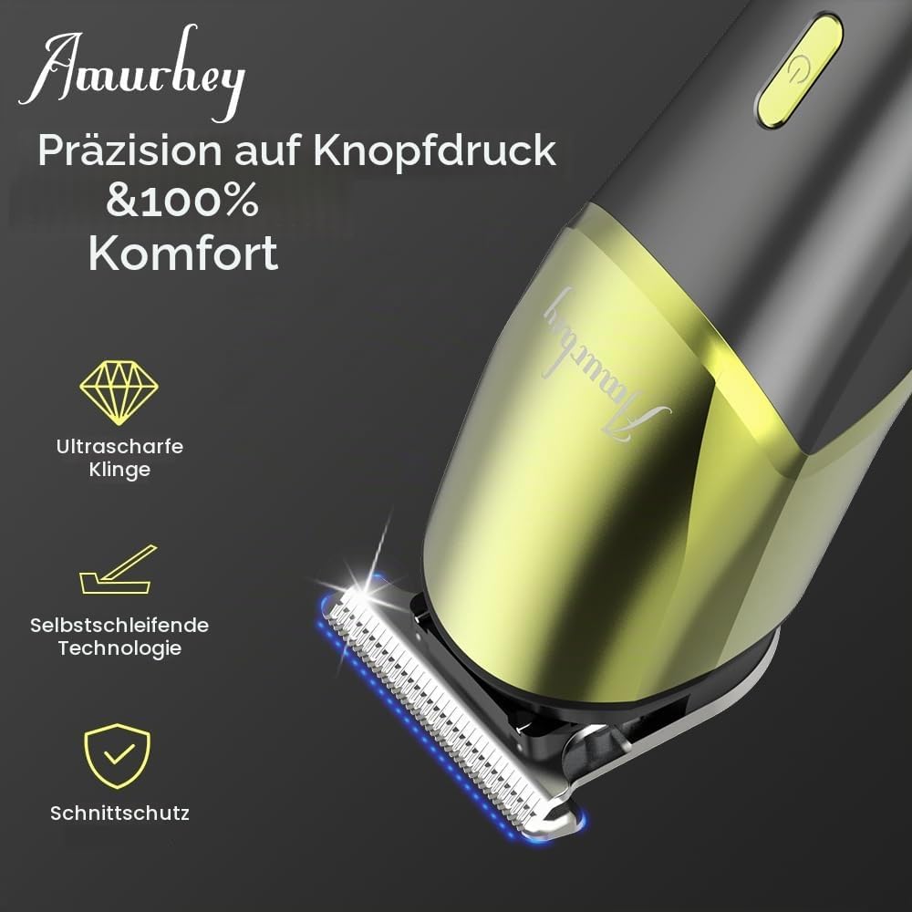 11-in-1 Barttrimmer, Trimmer/Haarschneider Herren, Haarschneidemaschine, All-In-One Bartpflege Bodyg