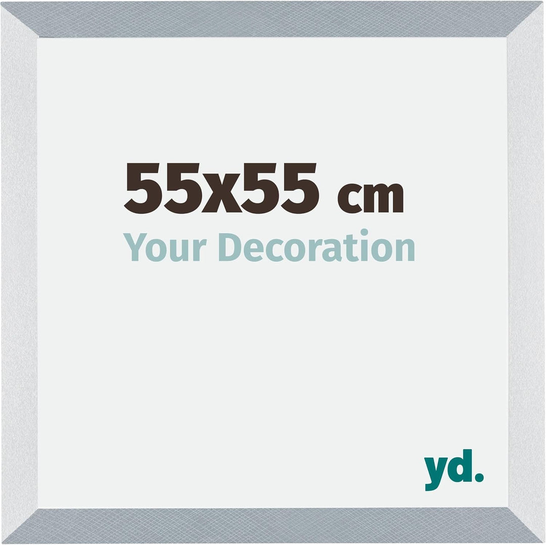 yd. Your Decoration - Bilderrahmen 55x55 cm - Bilderrahmen aus MDF mit Acrylglas - Antireflex - Ausg