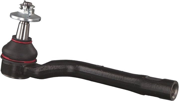 febi bilstein 43215 Spurstangenendstück mit Kronenmutter und Splint , 1 Stück Vorderachse links, Vor