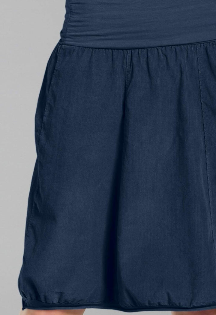 Caspar RO004 Damen Cord Rock Knielang