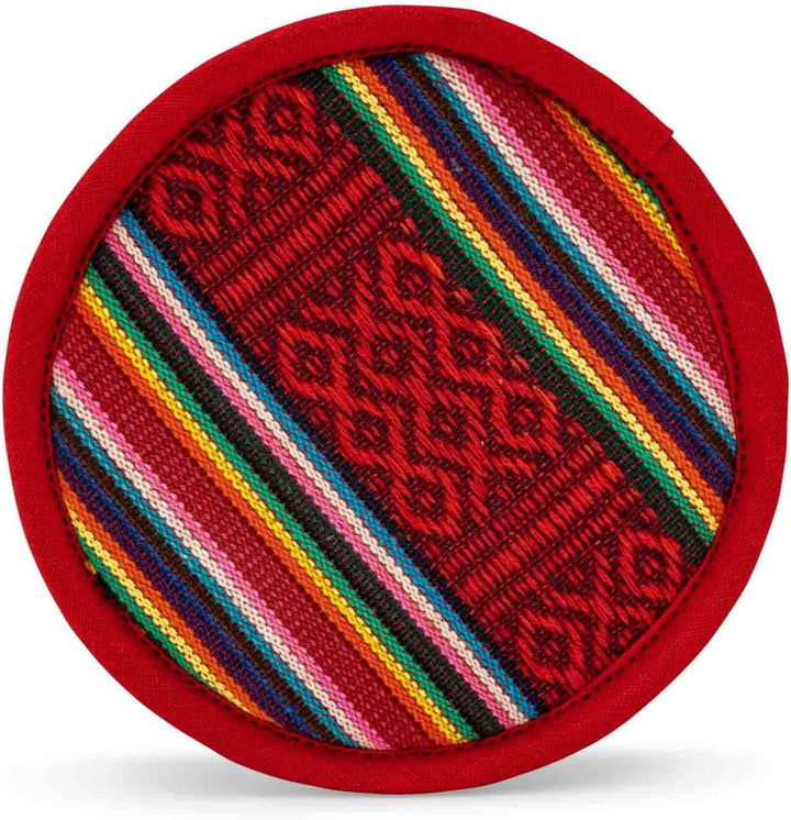 Klangschalen-Set KATHMANDU mit bauchiger Klangschale 11 cm, flachem Kissen und Lederklöppel