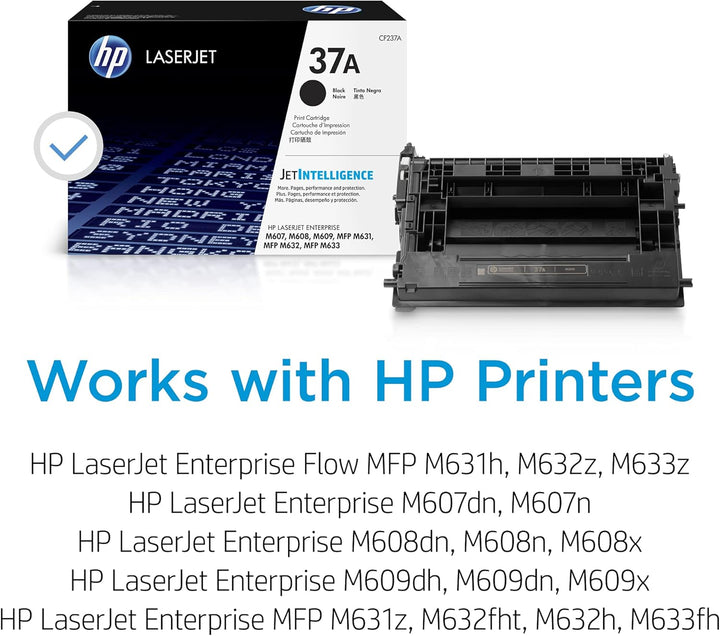 HP 37A (CF237A) Original Toner (für HP Laserjet) schwarz Standard Single