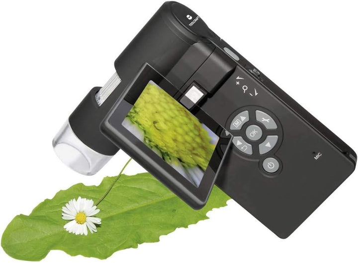 TOOLCRAFT USB Mikroskop mit Monitor 5 Megapixel Digitale Vergrösserung (max.): 500 x