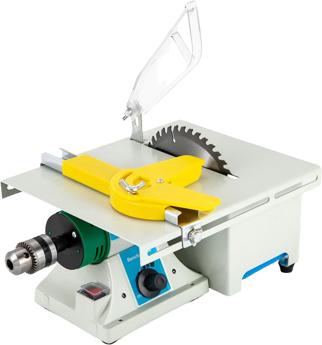Tischpuffer Polierer 750W - 5 in 1 Poliermaschine für Edelsteine und Schmuck | Polierschleifmaschine