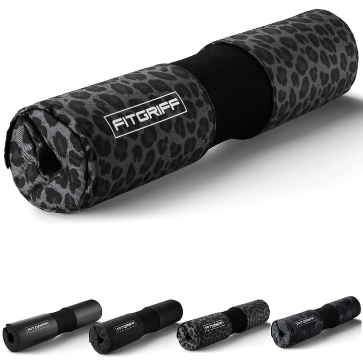 Fitgriff® Langhantel Polster, Hip Thrust Pad mit Klettverschluss - Hantel Nackenpolster - Polsterung