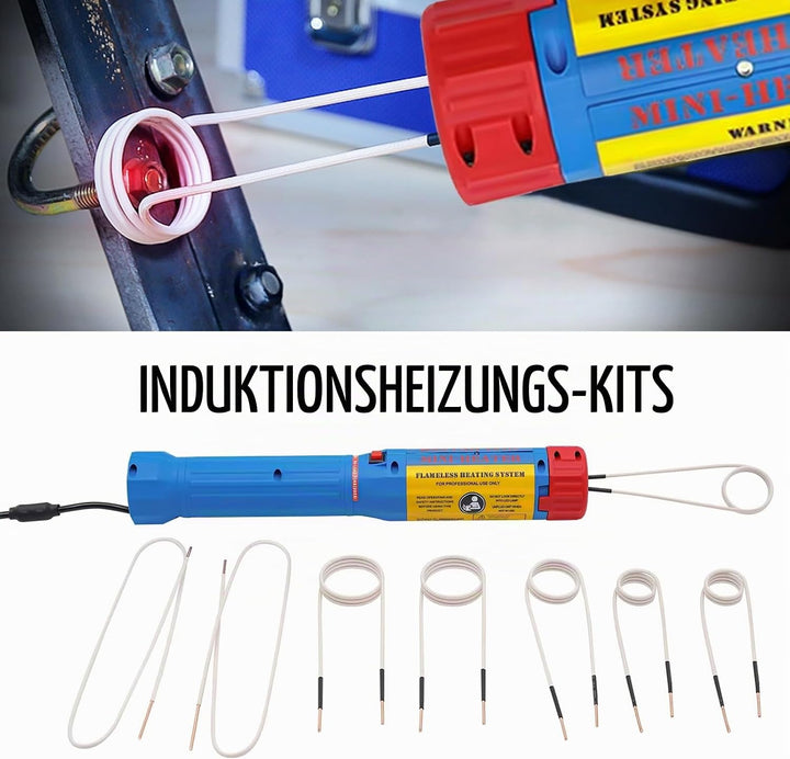 Induktionsheizgerät, 1000W Induktions Heizset Flammenloses Magnetisches Induktionsheizgerät-Set mit