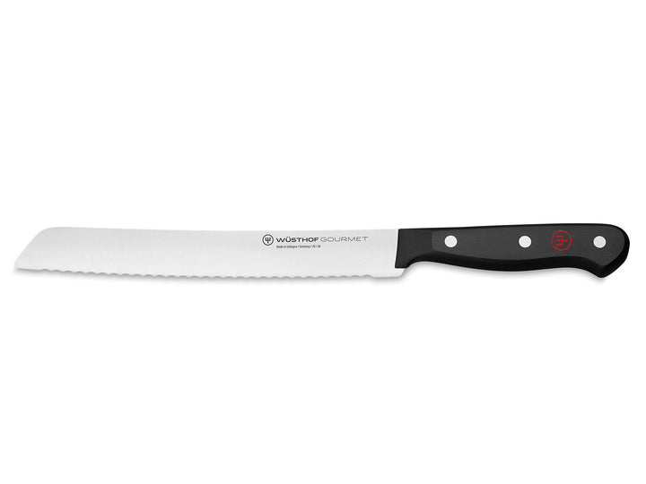 WÜSTHOF Gourmet Brotmesser 20 cm, Schwarz Schwarz 20 cm