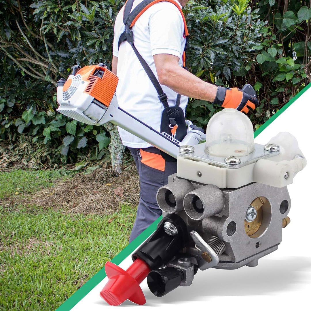 JOJOCY C1M-S267A FS56RC Vergaser-Kit für Stihl FS40 FS50 FS56 FS70 FC56 FC70 HT56 HT56C KN56 Trimmer