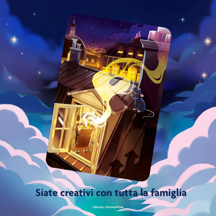 Asmodee - Dixit: Disney - Brettspiel mit Disney-Charakteren, 3-6 Spieler, 8+ Jahre, italienische Aus