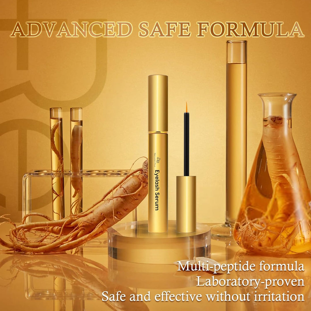 Wimpernserum Wimpern Wachstum Lash Serum: Fortgeschrittene Formel Eyelash Serum ohne Hormone für Wim