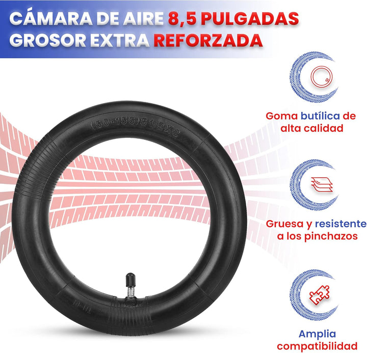 ANSENI Schlauch 8 1/2 x2 kompatibel für Xiaomi M365 Scooter, Pro,1s, Pro2, Extra Forced Thickness,Er