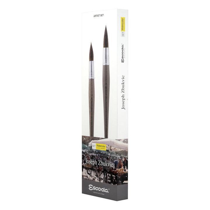 Escoda 8605 – 2 – Joseph zbukvic Pinsel, Set von 2