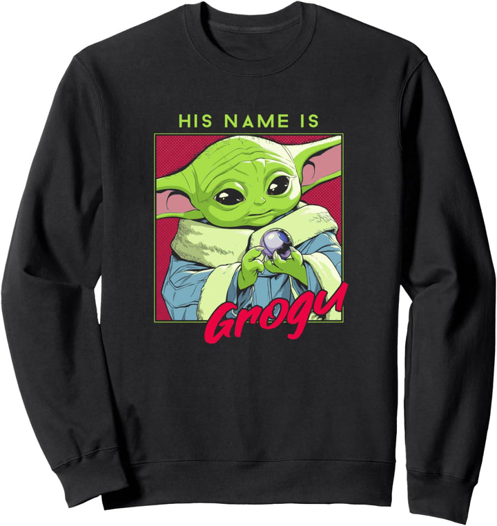 Star Wars: The Mandalorian His Name Is Grogu Sweatshirt
