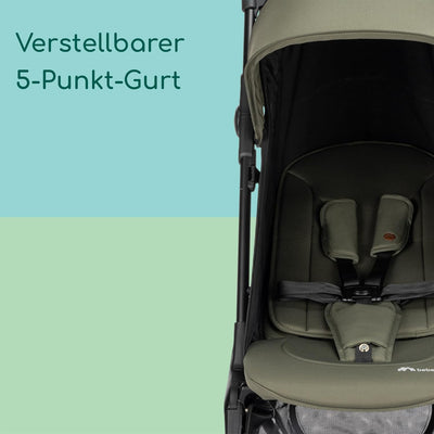 Bebeconfort Zephir, kompakter Baby Kinderwagen, 0–4 Jahre (bis zu 22 kg), leichter Reise Buggy (4,5