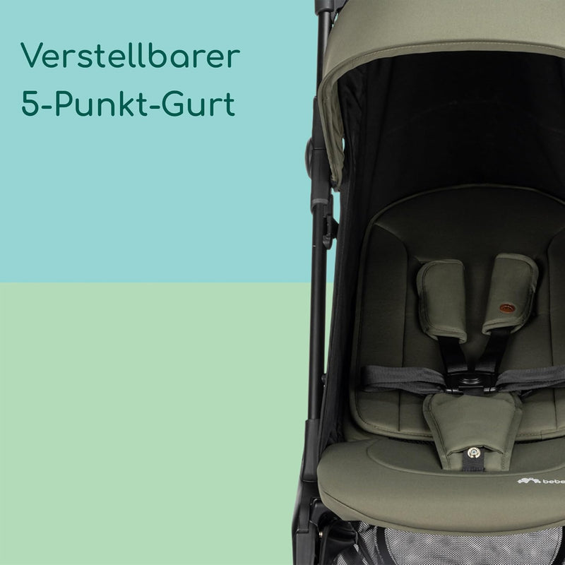 Bebeconfort Zephir, kompakter Baby Kinderwagen, 0–4 Jahre (bis zu 22 kg), leichter Reise Buggy (4,5