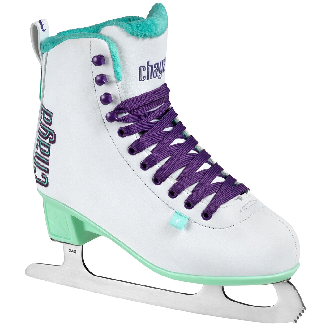 CHAYA Damen Classic White Schlittschuhe, Weiss, 37