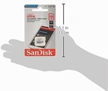 SanDisk MicroSD Card 256GB Ultra Class 10 inkl. Adapter